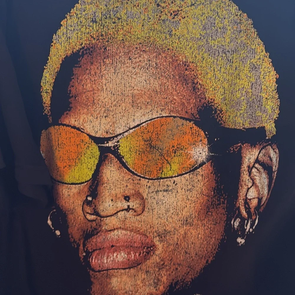 USED RODMAN TEE SIZE XXL - Picture 2 of 3